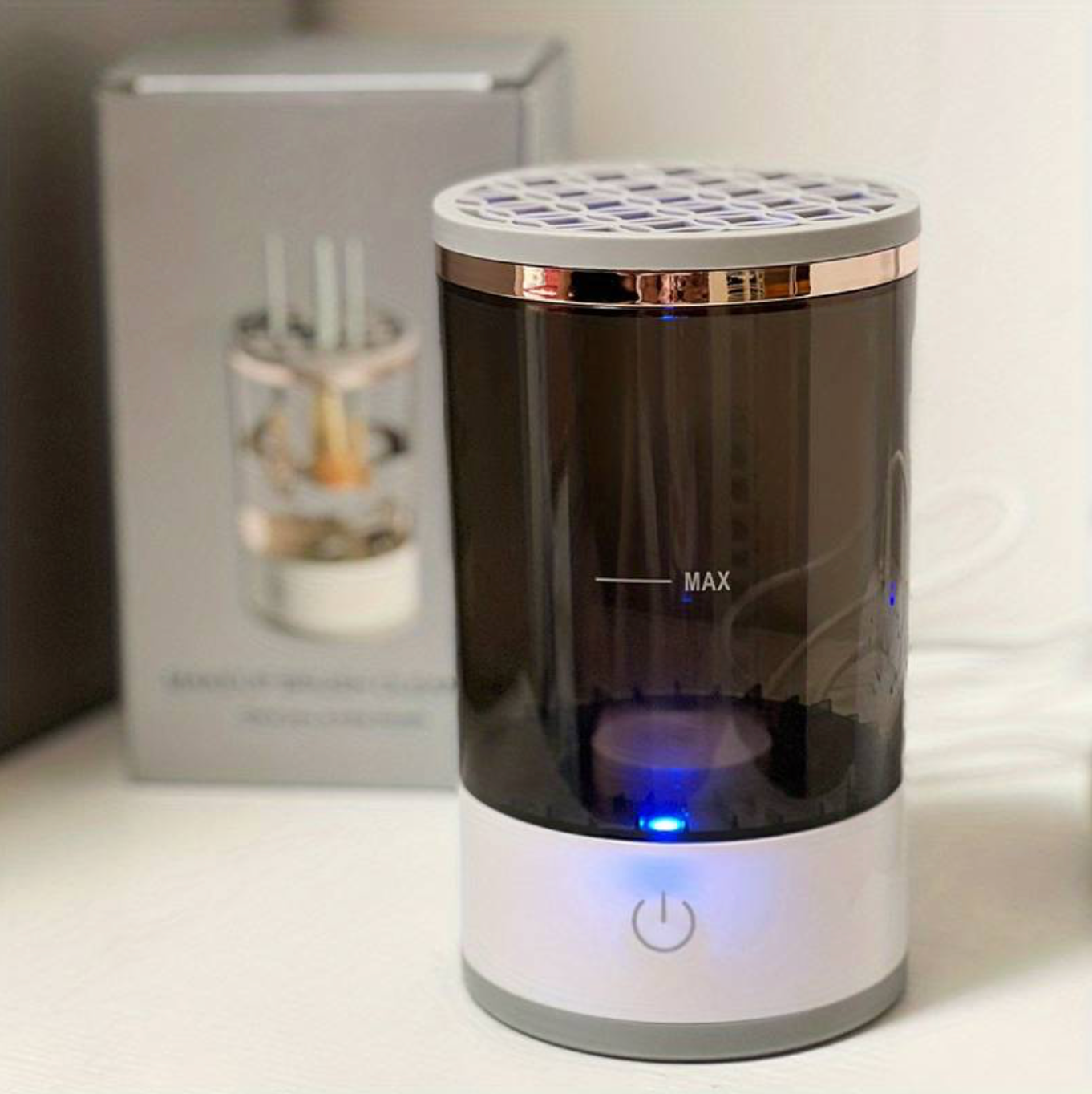Nettoyeur intelligent pour pinceaux à maquillage